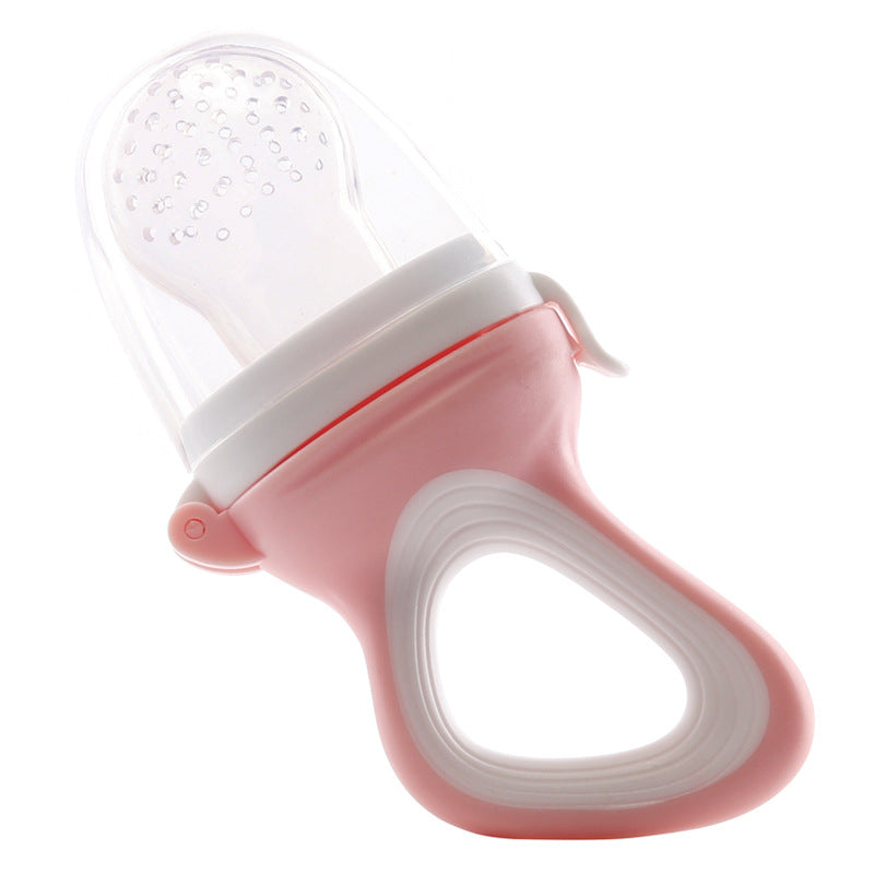 Silicone Fresh Food Feeder Pacifier โ Baby Fruit & Vegetable Teething Feeder for 6+ Months