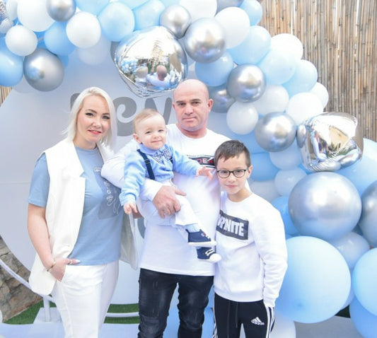 Baby Boy Gentleman Outfit Set with Bow Tie Shirt & Suspender Pants (2-Piece)