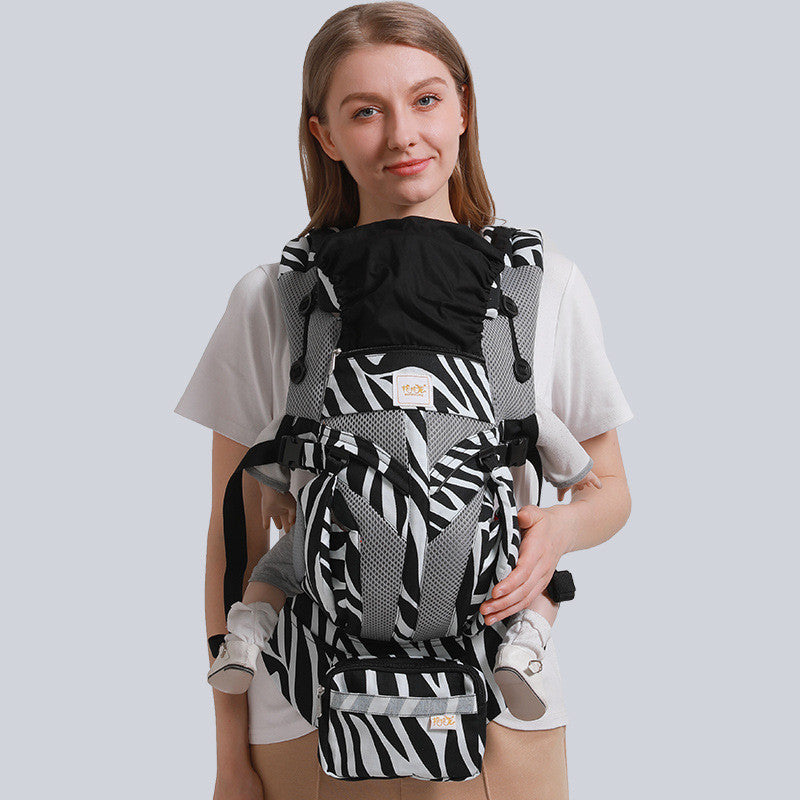 Adjustable Front & Back Baby Carrier with Waist Support