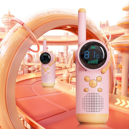 Kids Walkie-Talkies (2-Pack) – Blue & Pink