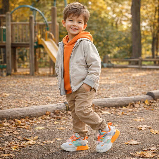 Autumn Toddler Sneakers – Soft Sole, Non-Slip & Breathable Everyday Shoes