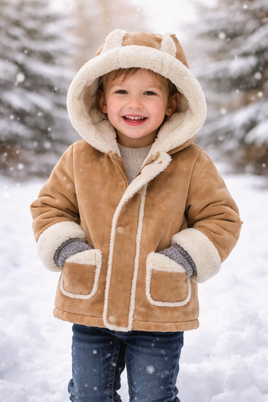 Baby & Toddler Thicken Cotton Jacket – Warm, Soft & Everyday-Ready