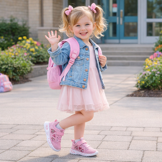 Kids Lightweight Mesh Sneakers – Breathable, Non-Slip & Comfortable
