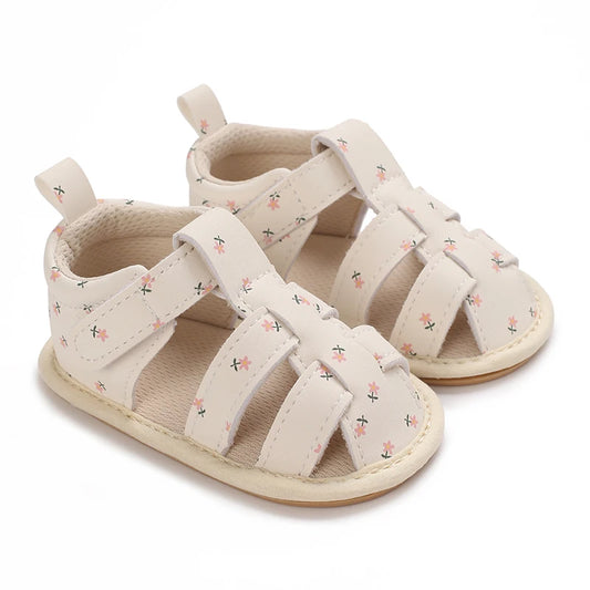 Ditsy Floral Fisherman Sandals for Baby Girls