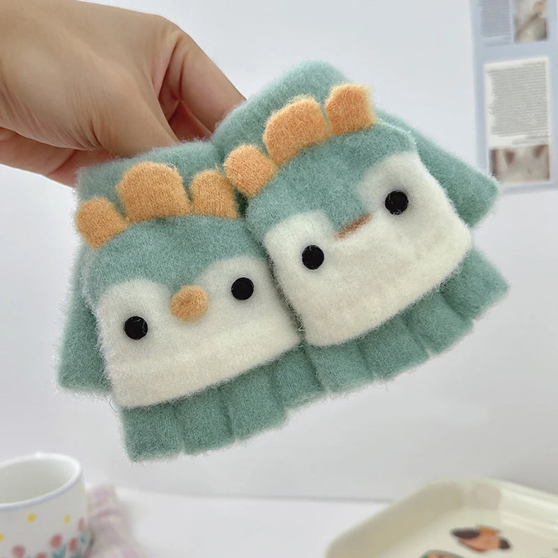 Cozy Penguin Flip Mittens for Kids (Ages 2β6)