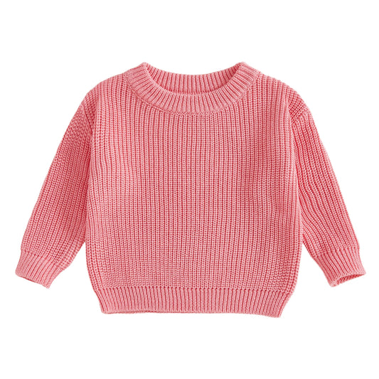 Classic Knit Pullover Sweater for Babies & Toddlers
