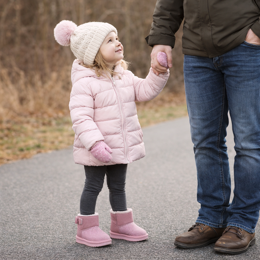 Warm Winter Snow Boots for Toddlers & Kids