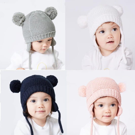 FrostFlap Earflap Beanie – Knit Winter Hat with Cozy Lining