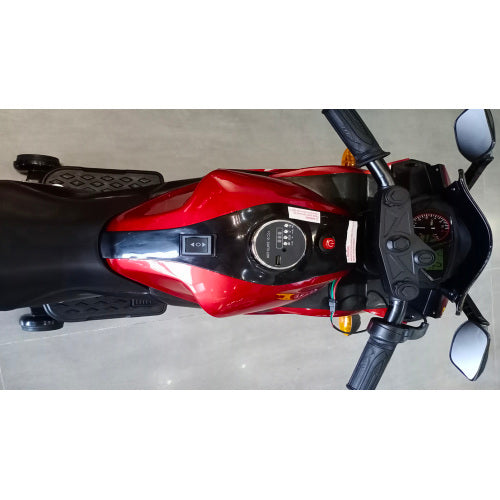 12V Kids Ride-On Motorcycle with Lights & Music – Ages 3-6