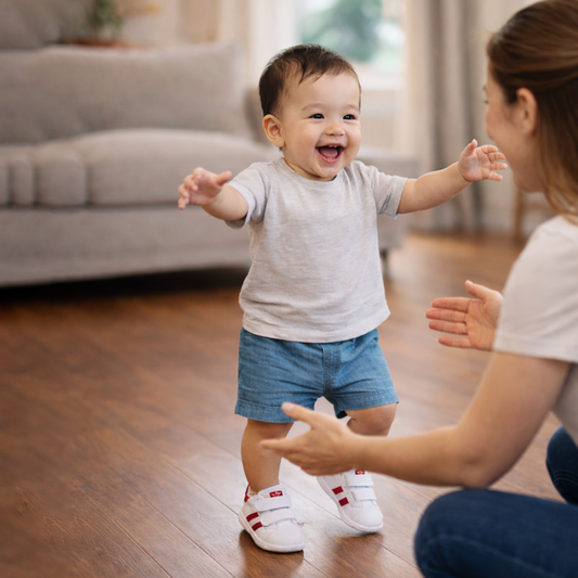 Baby & Toddler First Walker Sneakers (0–18 Months)