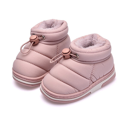 Cozy Winter Toddler Snow Boots – Warm Plush-Lined Puffer Boots with Non-Slip Sole