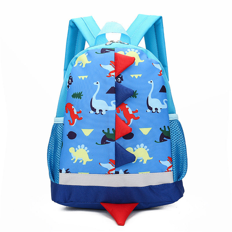 Kids Dinosaur Backpack for Preschool & Kindergarten – Lightweight Nylon School Bag