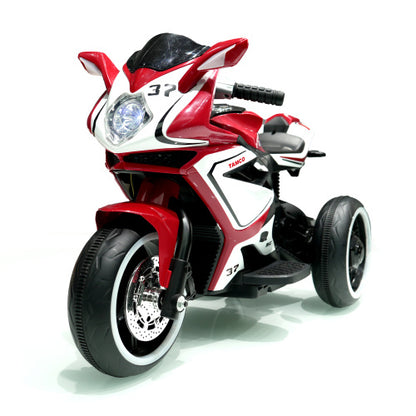 6V Kids Electric Ride-On Motorcycle with Lights & Music – Ages 3-4