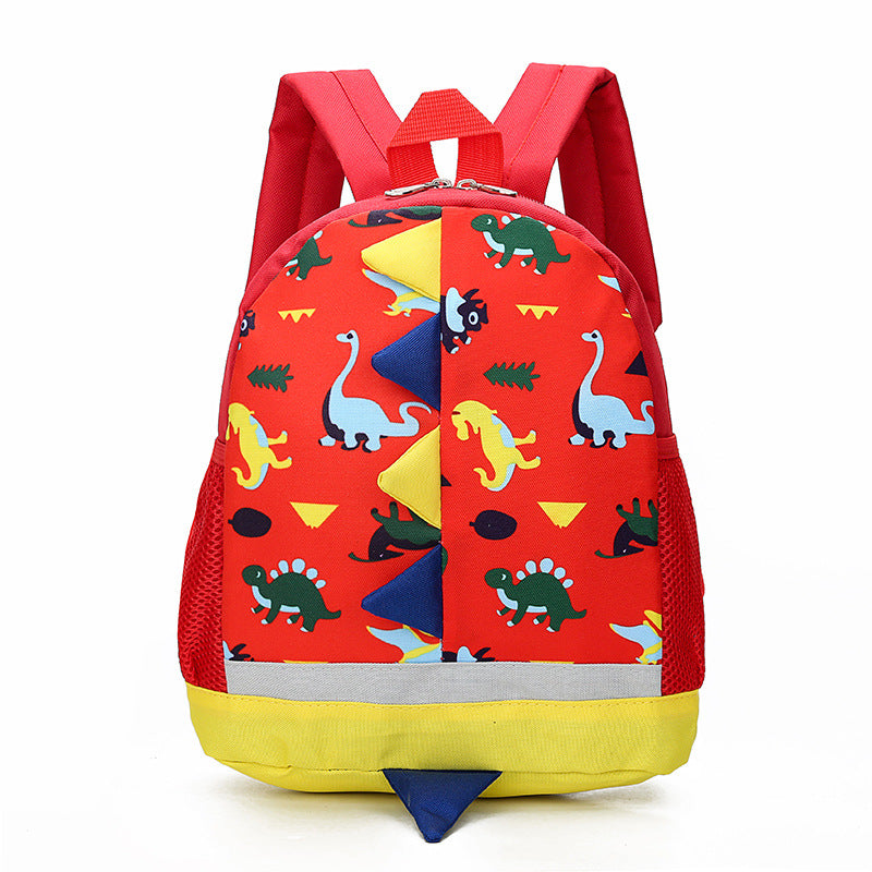 Kids Dinosaur Backpack for Preschool & Kindergarten – Lightweight Nylon School Bag