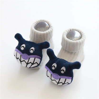 Cute Character Baby Socks – Soft Cotton Crew Socks for Newborns & Toddlers
