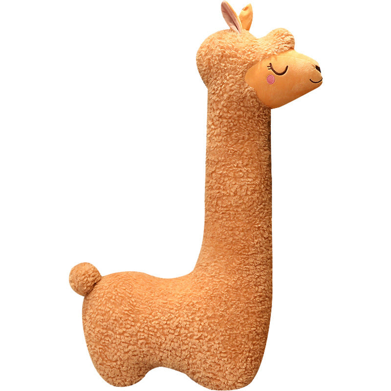 Alpaca Plush Toy Pillow – Soft Stuffed Animal for Teens & Adults