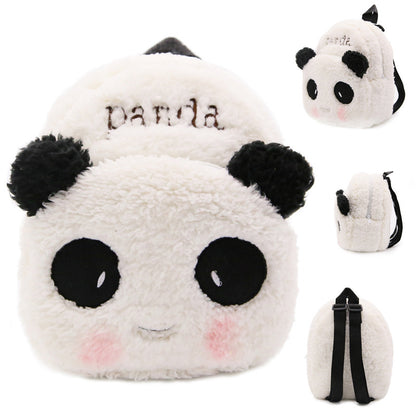 Panda Plush Mini Backpack for Kids (Preschool & Daycare)