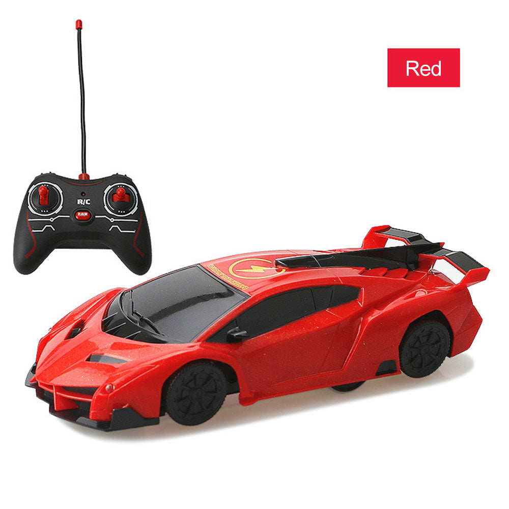 Gravity-Defying Wall Climbing RC Car with LED Lights