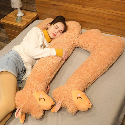 Alpaca Plush Toy Pillow – Soft Stuffed Animal for Teens & Adults