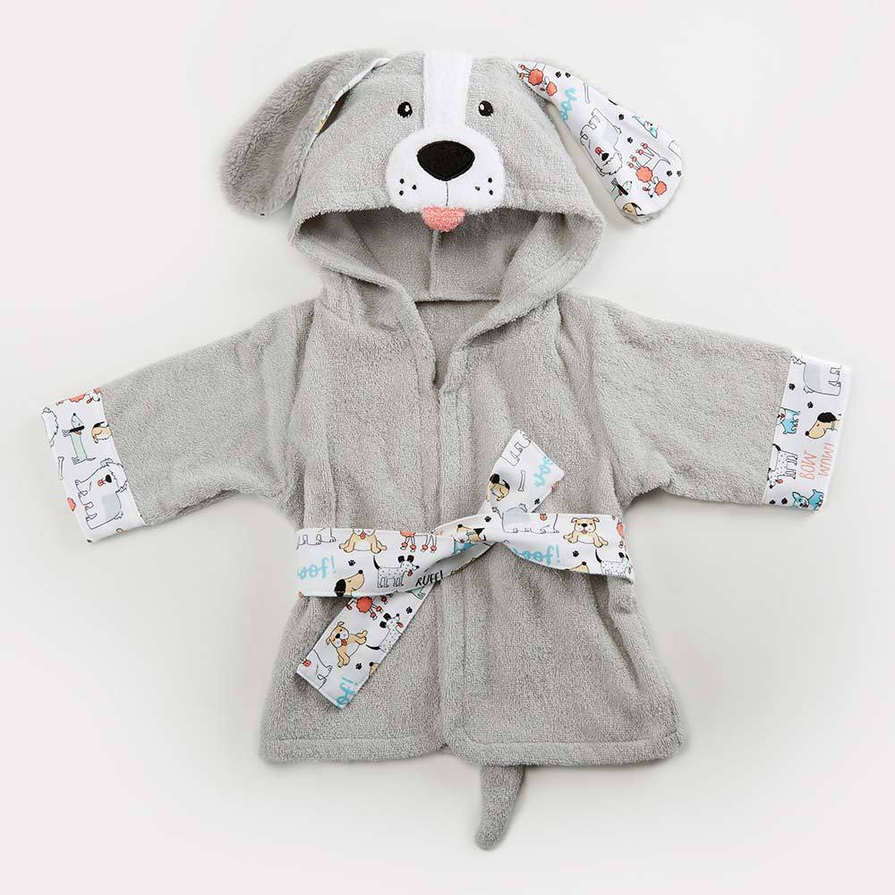 Baby Hooded Bathrobe – Cute Animal Cotton Bath Towel for Infants & Toddlers