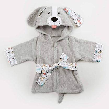 Baby Hooded Bathrobe – Cute Animal Cotton Bath Towel for Infants & Toddlers