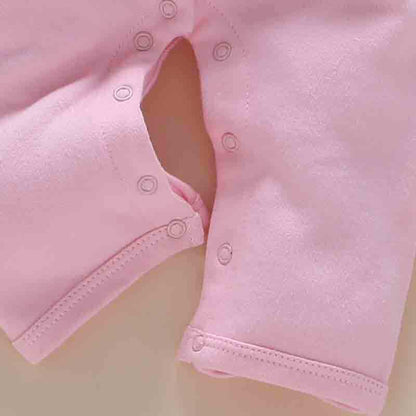 Soft Cotton Hooded Baby Romper – Cozy One-Piece Jumpsuit for Newborns & Infants