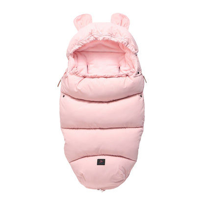 Baby Winter Stroller Sleeping Bag & Footmuff (0–3 Years) – Thick Warm Bunting Bag with Zipper Design