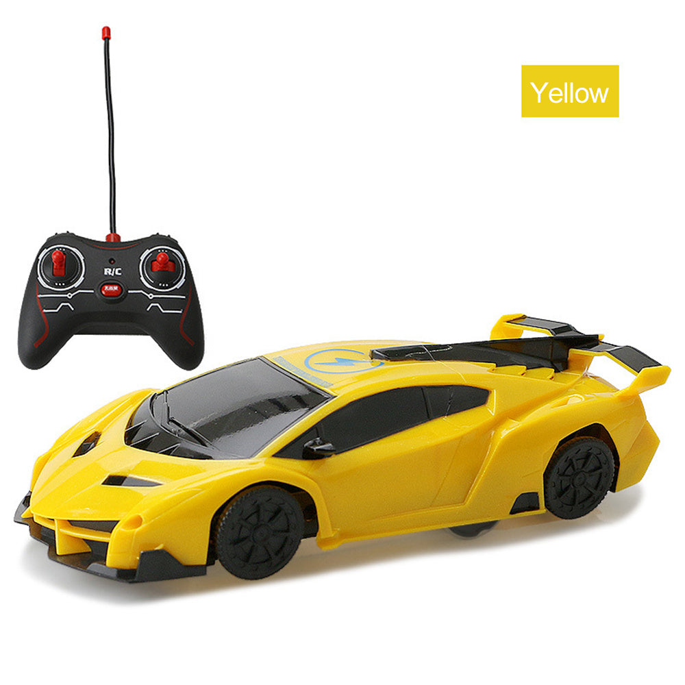 Gravity-Defying Wall Climbing RC Car with LED Lights