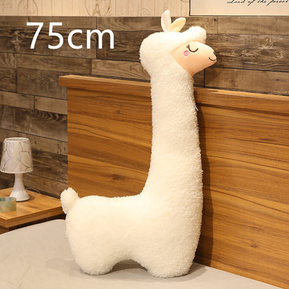 Alpaca Plush Toy Pillow – Soft Stuffed Animal for Teens & Adults
