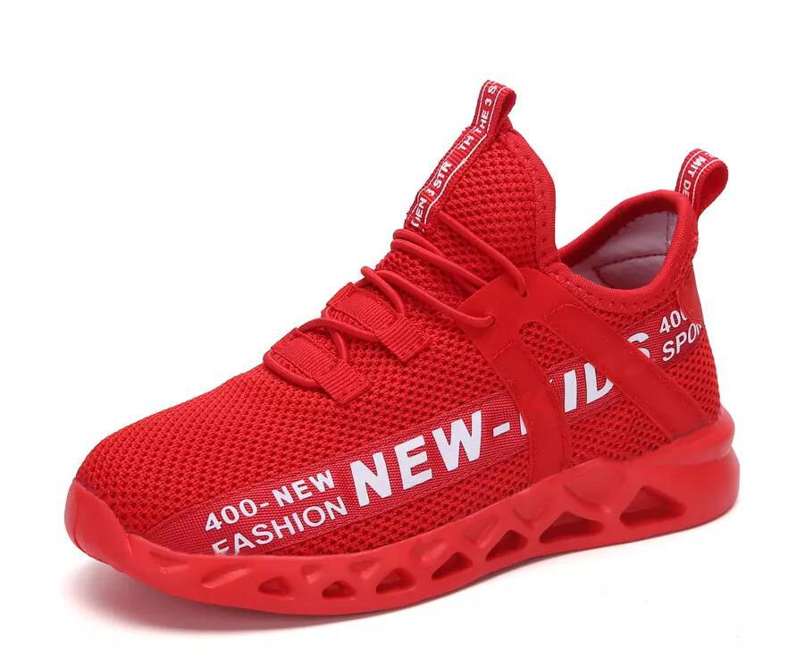Kids Breathable Mesh Sneakers (Lightweight, Non-Slip Rubber Sole)