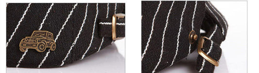 Kids Classic Striped Newsboy Cap