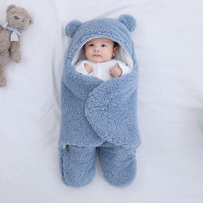 Baby Quilted Sleeping Bag Wrapper – Soft, Cozy & Secure for Newborns