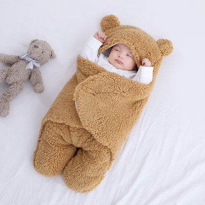 Baby Quilted Sleeping Bag Wrapper – Soft, Cozy & Secure for Newborns