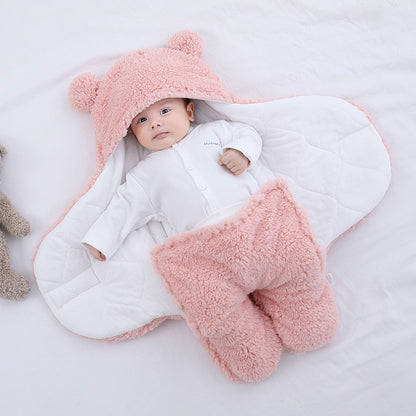 Baby Quilted Sleeping Bag Wrapper – Soft, Cozy & Secure for Newborns