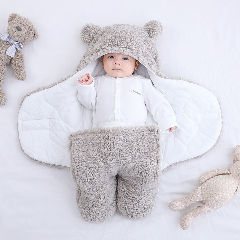 Baby Quilted Sleeping Bag Wrapper – Soft, Cozy & Secure for Newborns