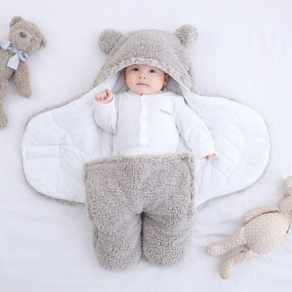 Baby Quilted Sleeping Bag Wrapper – Soft, Cozy & Secure for Newborns