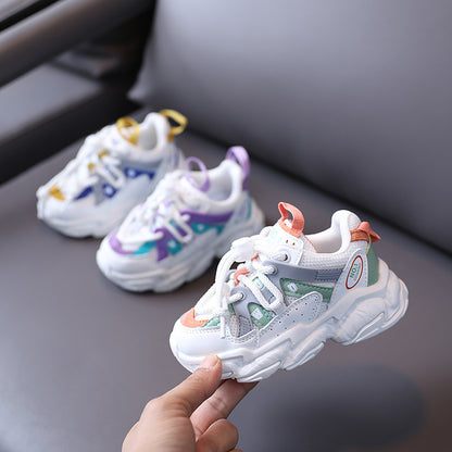 Lightweight Breathable Toddler Sneakers for Boys & Girls
