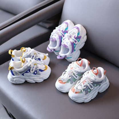 Lightweight Breathable Toddler Sneakers for Boys & Girls
