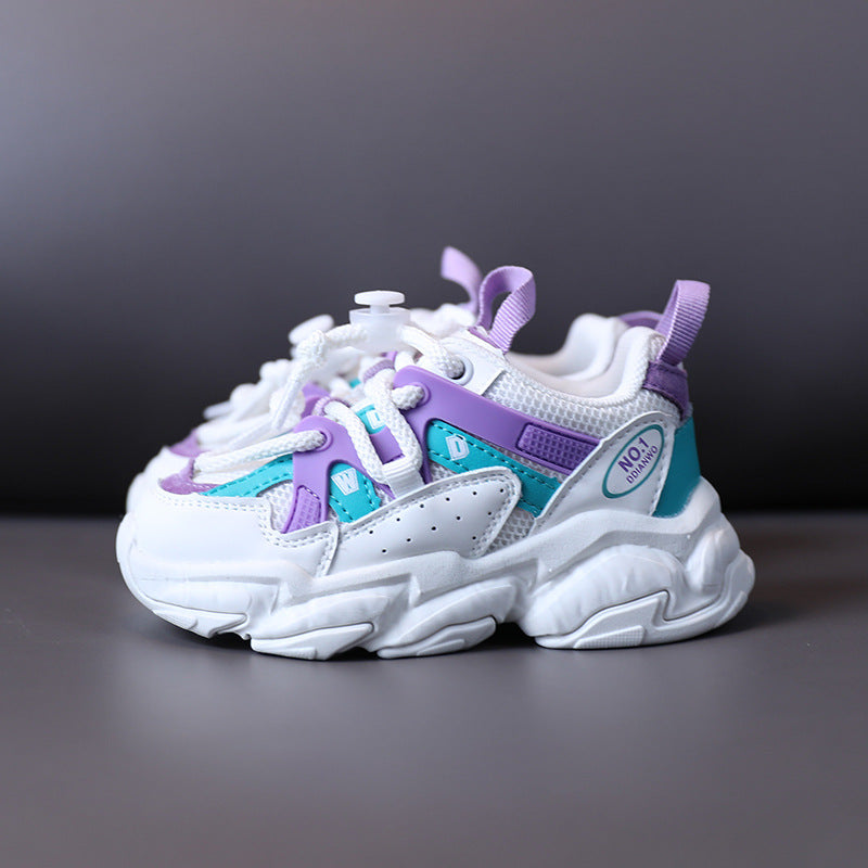 Lightweight Breathable Toddler Sneakers for Boys & Girls