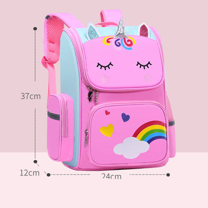 Kids Unicorn & Monster Backpack – Lightweight Primary School Bookbag