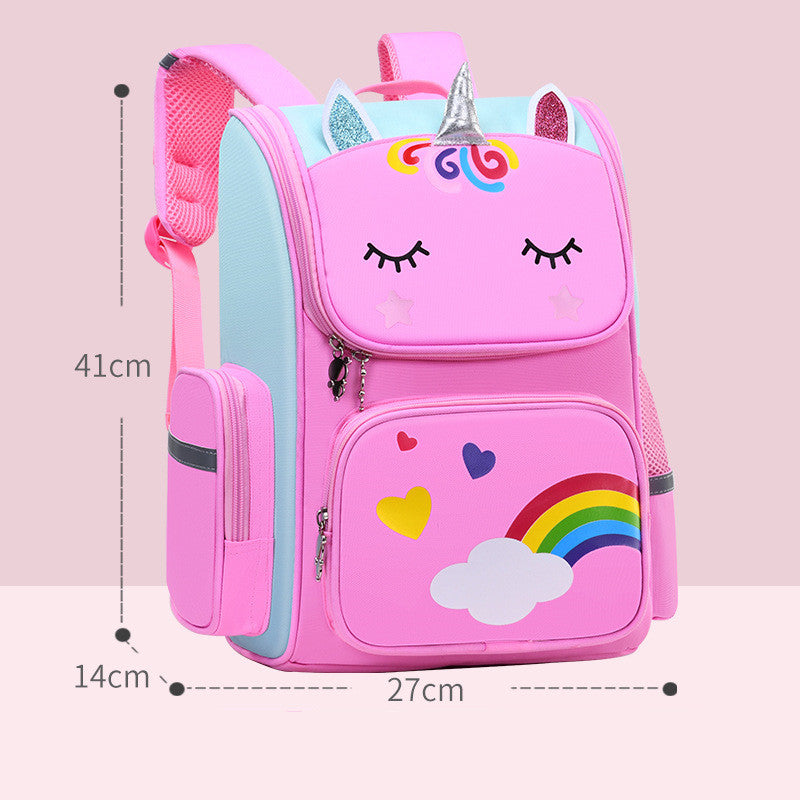 Kids Unicorn & Monster Backpack – Lightweight Primary School Bookbag