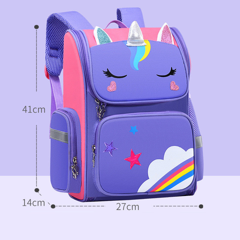 Kids Unicorn & Monster Backpack – Lightweight Primary School Bookbag