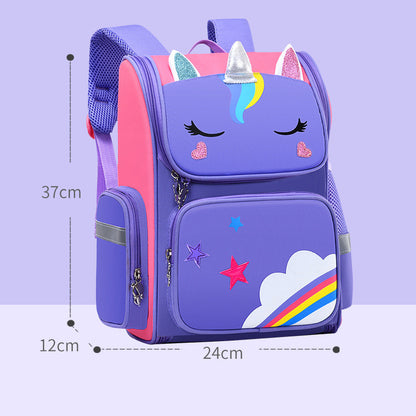 Kids Unicorn & Monster Backpack – Lightweight Primary School Bookbag