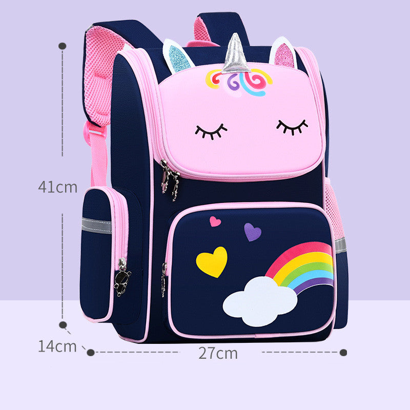 Kids Unicorn & Monster Backpack – Lightweight Primary School Bookbag