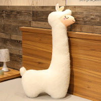 Alpaca Plush Toy Pillow – Soft Stuffed Animal for Teens & Adults