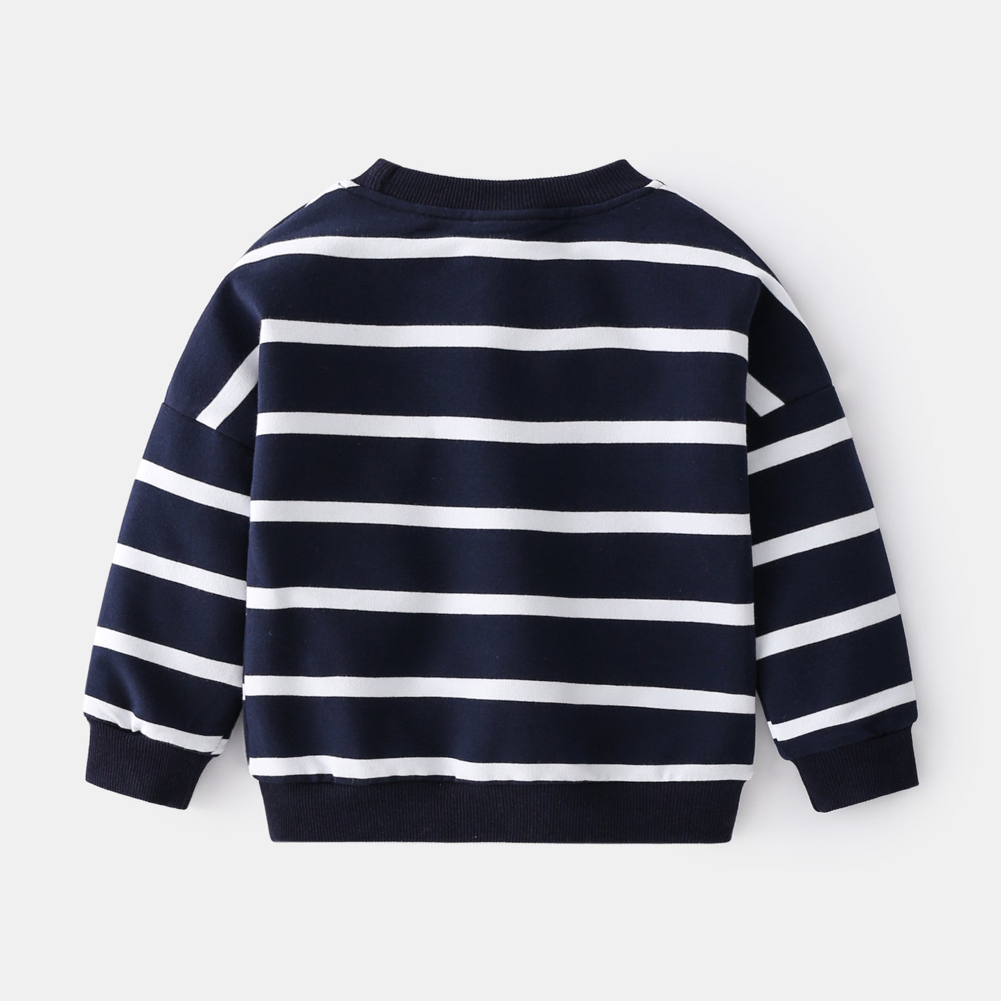 Toddler & Little Boy& Girl Striped Cotton Sweater – Soft Pullover for Spring & Fall