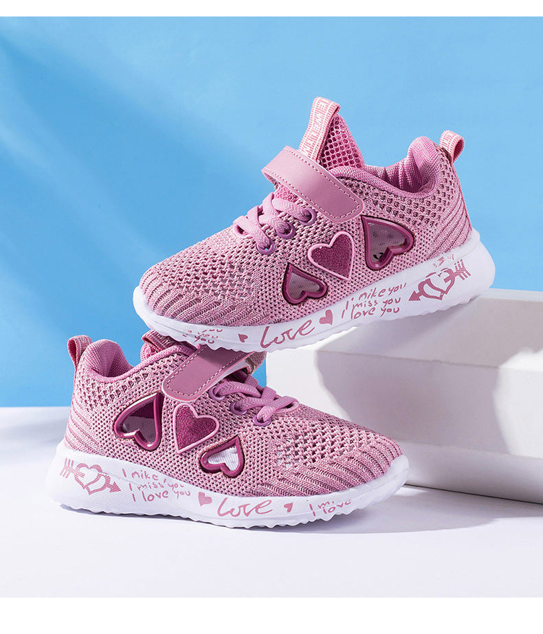 Kids Lightweight Mesh Sneakers – Breathable, Non-Slip & Comfortable
