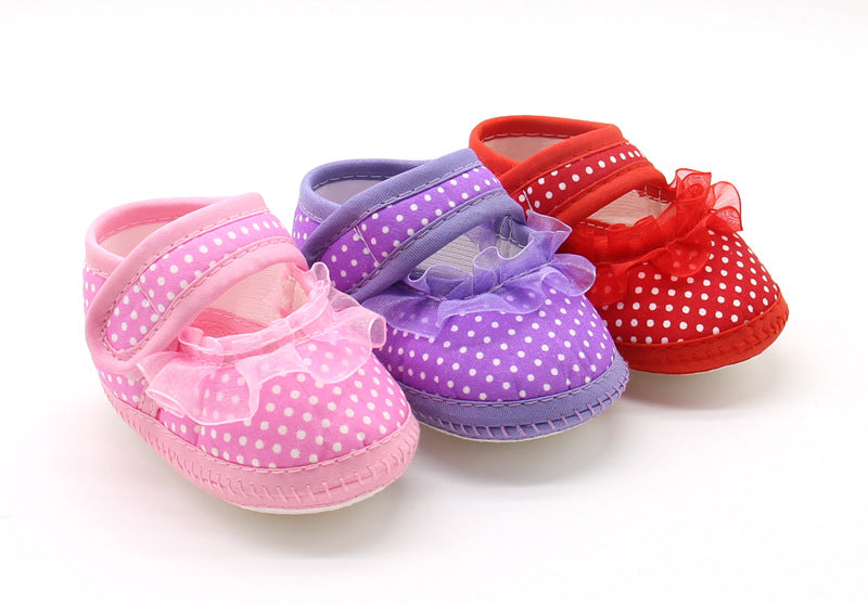 Baby Soft-Soled Shoes for Infants – Non-Slip, Breathable Velcro Shoes (Spring & Fall)