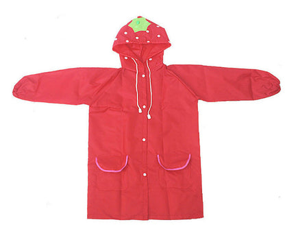 Animal Character Hooded Raincoat for Toddlers & Kids – Duck, Frog, Bunny & More