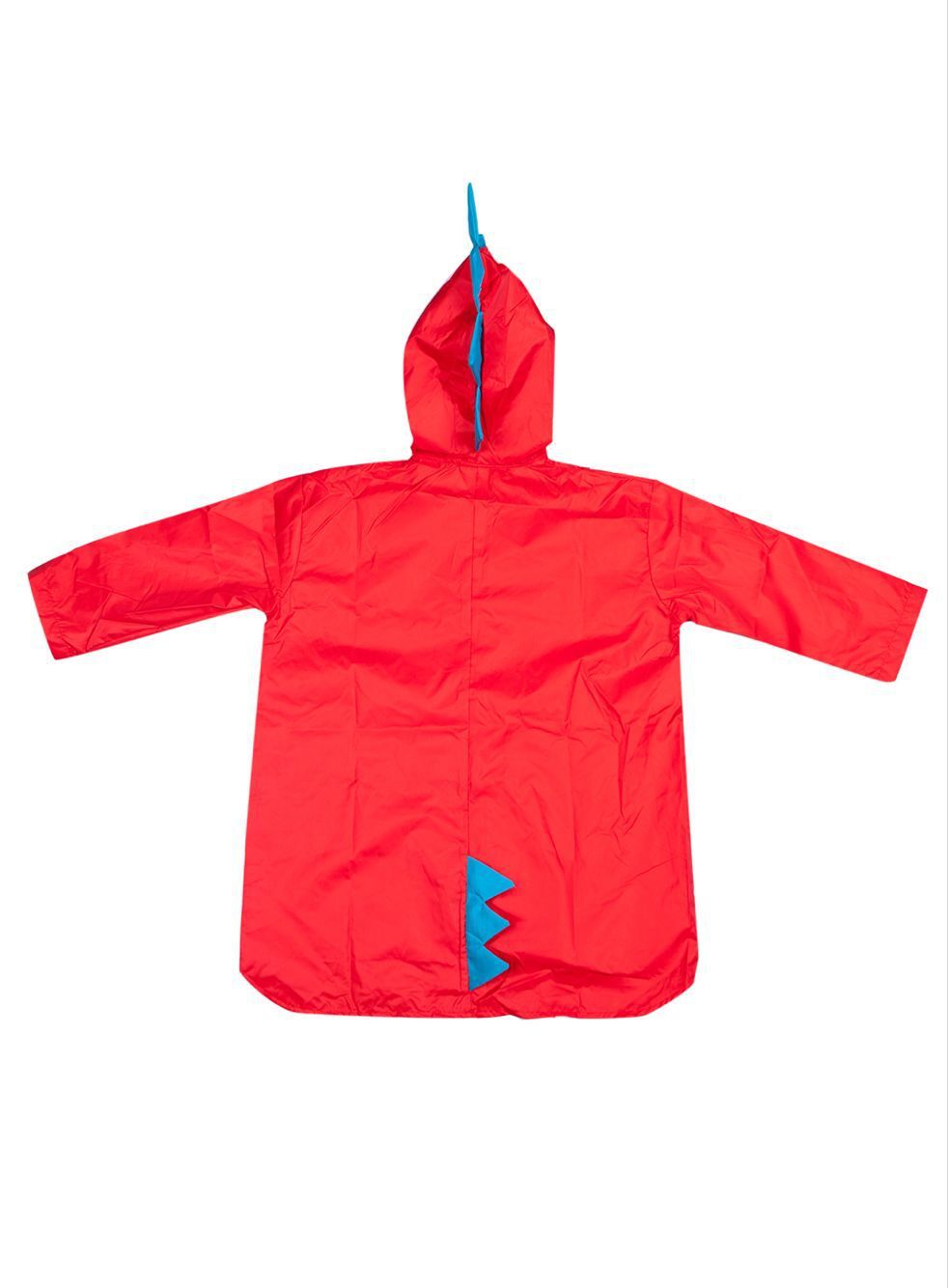 Dinosaur Spike Hooded Raincoat for Kids – Waterproof Rain Jacket with 3D Back Spines